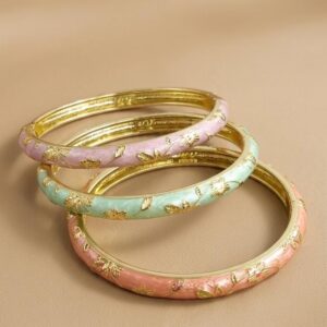 BRACELETS JONCS FLORAUX